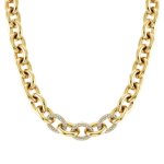 Nomination Affinity Yellow Gold & CZ Necklet