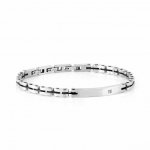 Nomination Strong Stainless Steel & White CZ Bracelet