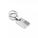 Nomination Stainless Steel Striped Key Ring