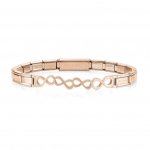 Trendsetter Rose Gold PVD Infinity Smarty Bracelet