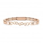 Nomination Trendsetter Rose Gold PVD Infinity Smarty Bracelet