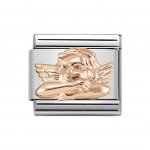Nomination 9ct Rose Gold Angel of Friendship Charm