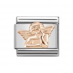 Nomination 9ct Rose Gold Angel of Happiness Charm