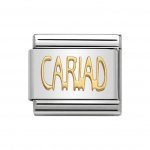 Nomination 18ct Gold Cariad (Darling/Beloved) Charm.