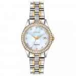 Ladies Eco-Drive Silhouette Bracelet Watch EW1844-50Y