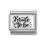 Nomination Silver Bride to Be Charm