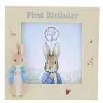 Peter Rabbit 1st Birthday Photo Frame