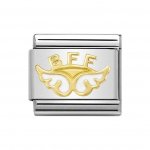 Nomination 18ct Gold  Angel of  Friendship