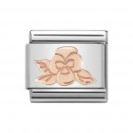 Nomination 9ct Classic Rose Gold Violet Charm