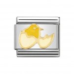 Nomination 18ct Gold Yellow Chick Charm.