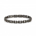 Nomination Beyond Stainless Steel & Black PVD Bike Chain Large Bracelet