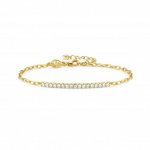 Nomination Lovelight Gold Plated & White CZ Bracelet