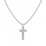 Nomination Gents Stainless Steel Cross & Chain