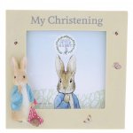 Peter Rabbit My Christening Photo Frame