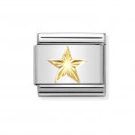 Nomination 18ct Gold Star Charm.