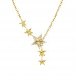 Nomination TrueJoy Silver Gold Plated Star Cz Necklet