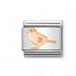 Nomination 9ct Rose Gold Little Bird Charm.