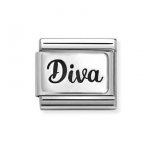 Nomination Silver Diva Charm