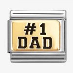 Nomination Gold #1 Dad Charm