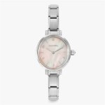 Nomination Paris Classic Steel Pink Mother of Pearl Oval Dial Watch