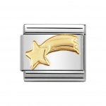 Nomination 18ct Gold Shooting Star Charm.