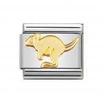 Nomination Kangaroo Charm in 18ct Gold.
