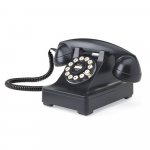 1930's Classic Black 302 Desk Telephone.
