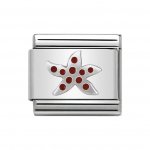 Nomination Stainless Steel & Silver Shine Red Starfish Charm