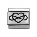 Nomination Silver Shine Infinity Heart Charm