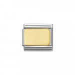 Nomination 18ct Gold Plate Charm.