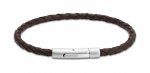 Gents Brown Leather Bracelet