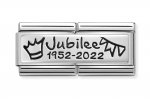 Nomination Silver Queen's Platinum Jubilee Charm