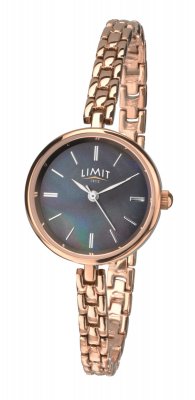 Ladies Limit Black MOP Dial Bracelet Watch