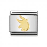 Nomination 18ct Gold Taurus Zodiac Charm.