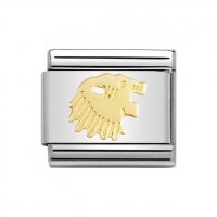 Nomination 18ct Gold Leo Zodiac Charm.