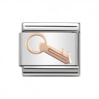 Nomination 9ct Rose Gold Key Charm