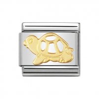 Nomination 18ct Gold Tortoise Charm.