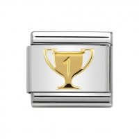 Nomination 18ct Gold No.1 Trophy Charm.