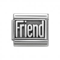 Nomination Silver Shine Friend Charm