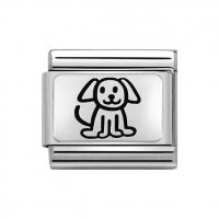 Nomination Silver Shine Family Dog Charm