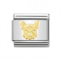 Nomination 18ct French Bulldog Charm.