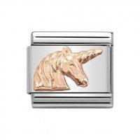 Nomination 9ct Rose Gold Unicorn Charm