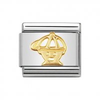 Nomination 18ct Gold Boy Charm.