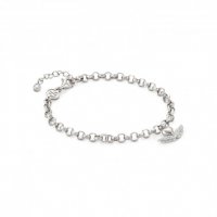 Sweetrock Silver & CZ Winged Heart Bracelet