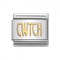 Nomination 18ct Gold Cwtch (Hug/Cuddle) Charm.