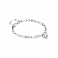 Nomination Sweetrock Silver & CZ Heart with Arrow Bracelet