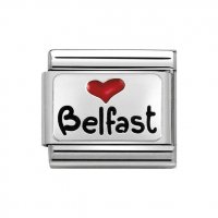 Nomination Silver Belfast Charm