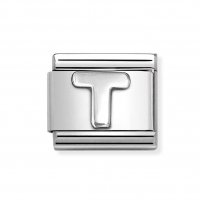 Nomination Silver Shine Initial T Charm.