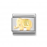 Nomination 18ct Gold Elephant Charm.