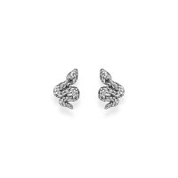 Thomas Sabo Silver Snake Stud Earrings